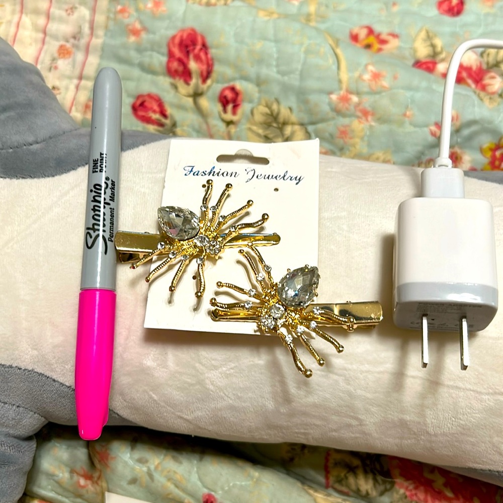 Spider Hair Clips